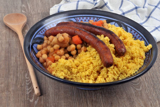 Couscous Oriental aux merguez (retrait Francheville ven. 7 mars 19h15-19h30)